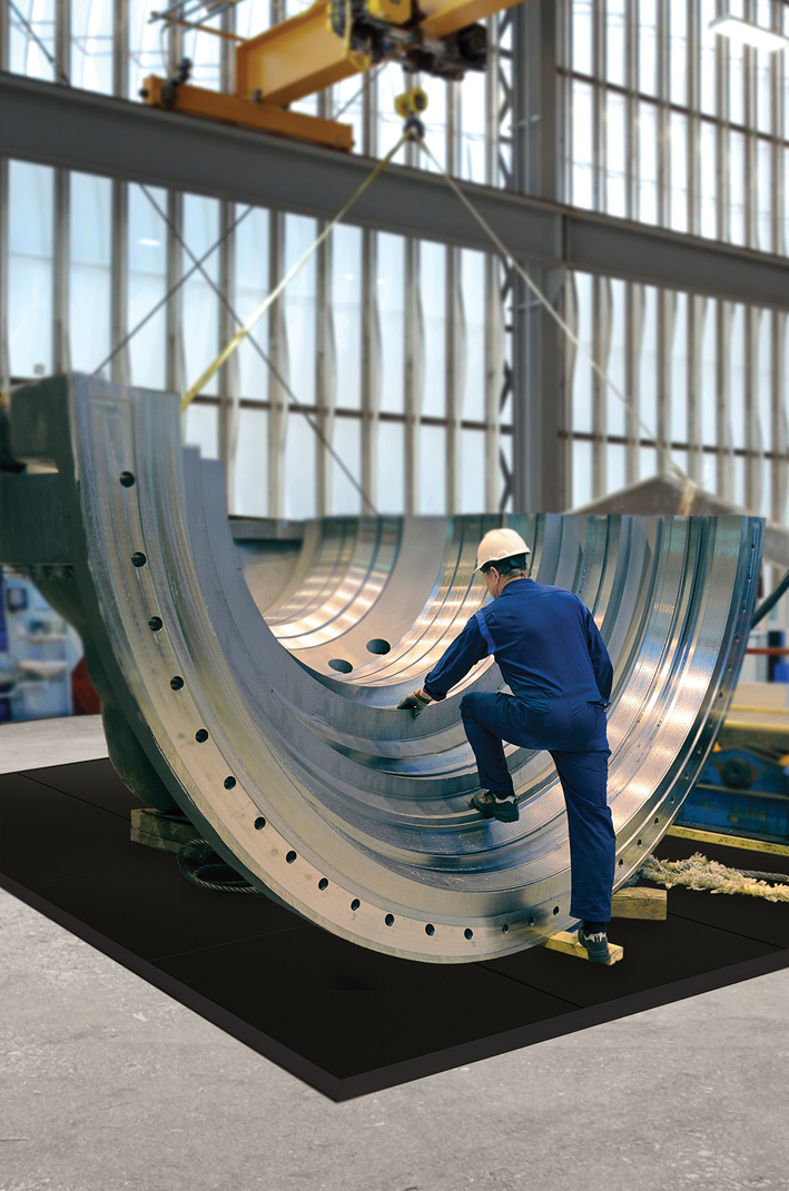 Gummi-Matte Slabmat Carré™, 91 x 91cm